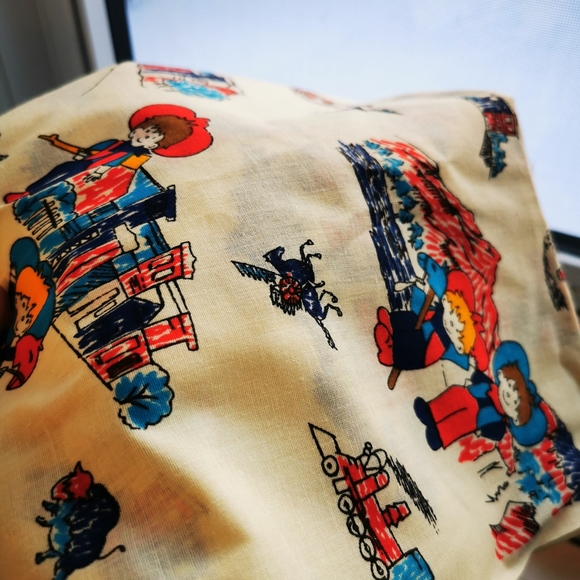 Vintage Unused Cotton Cowboy Fabric ~ 4 Metres - Picture 13 of 14